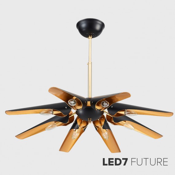 Loft Industry Modern - Coltrane Chandelier